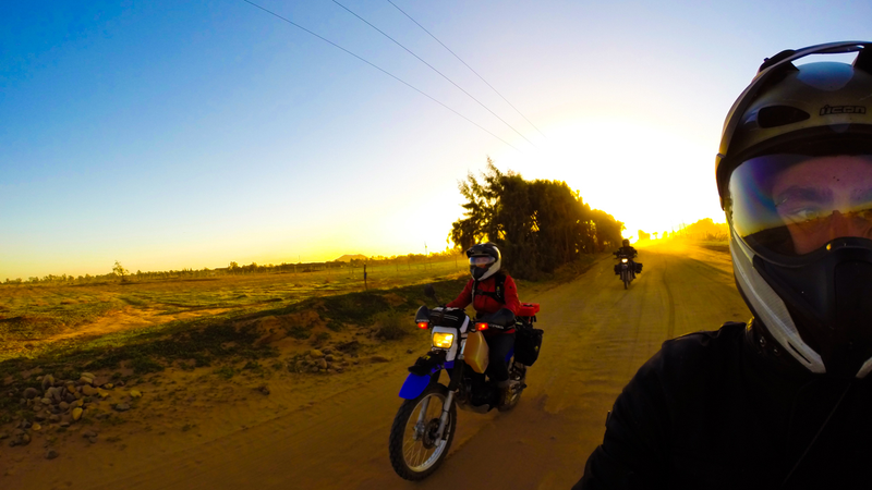 Illustration for article titled Riding Across Baja At Night